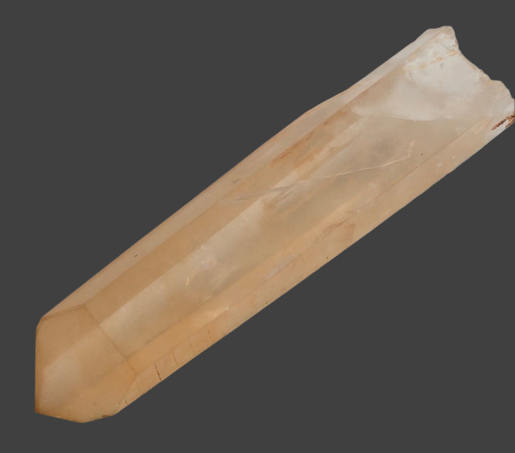 QUARTZ  crystal with HEMATITE  cabinet