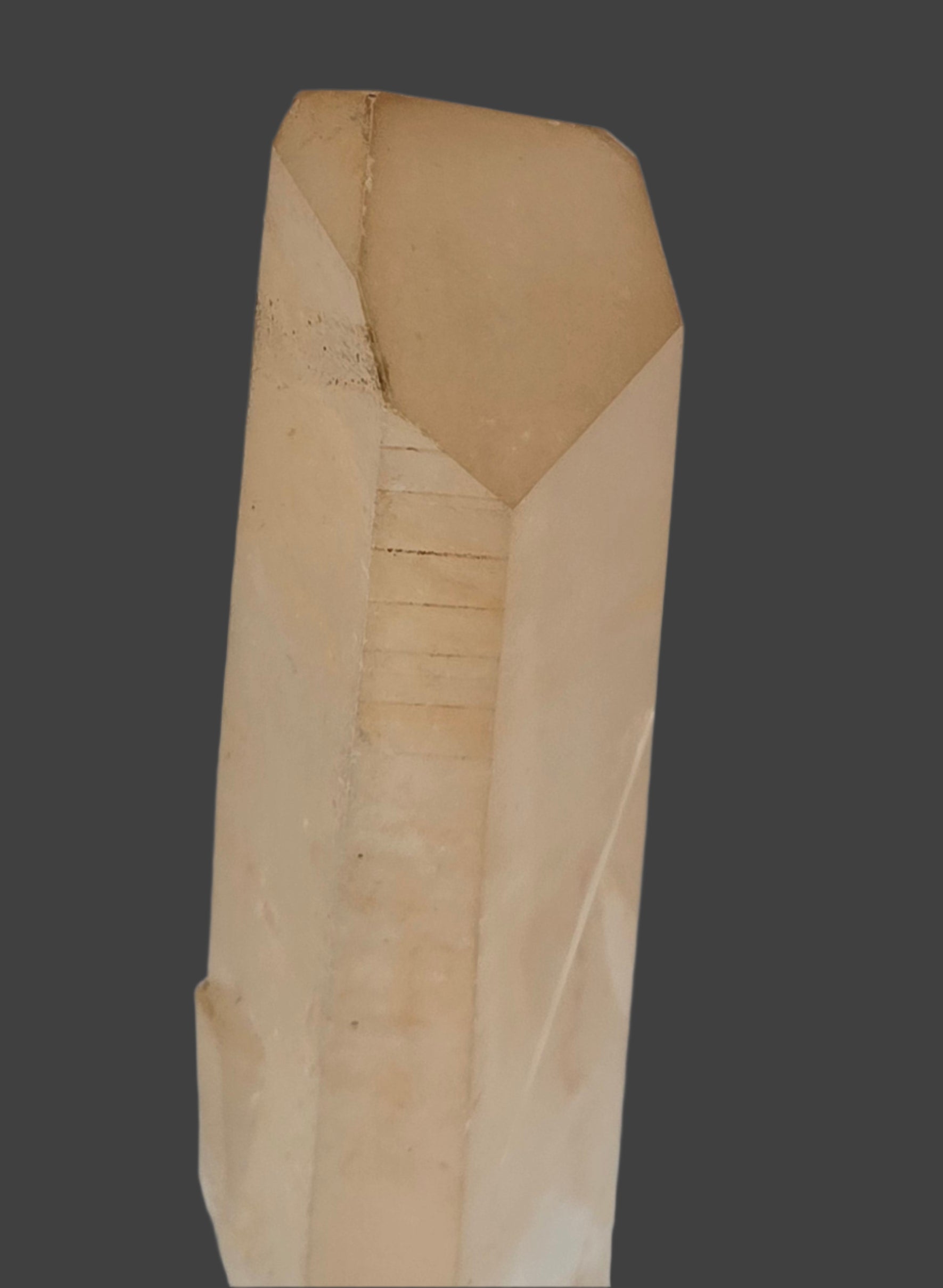 QUARTZ  crystal with HEMATITE  cabinet