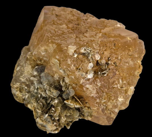 SCHEELITE with MUSCOVITE