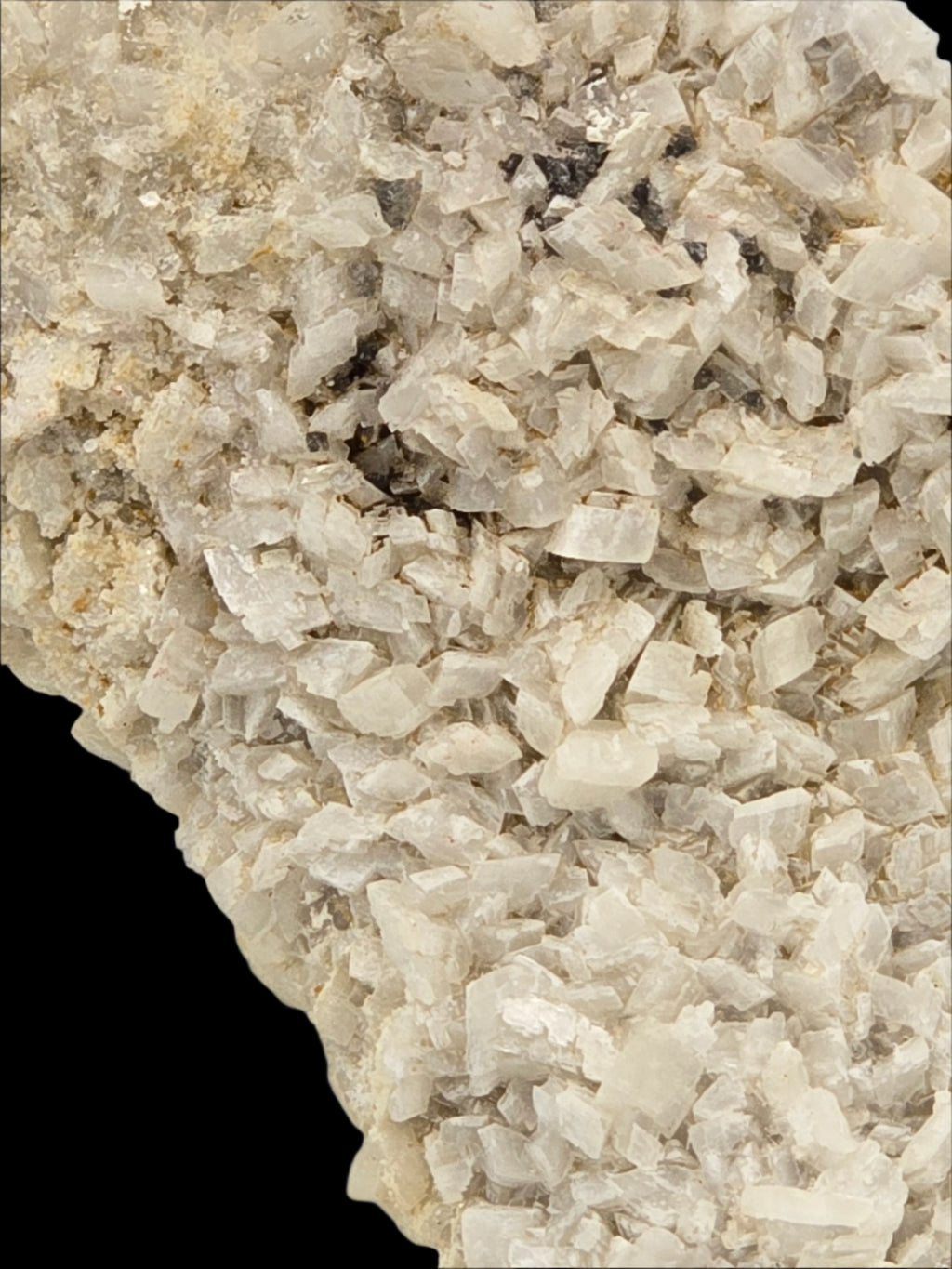 CINNABAR (CINNABARITE or MERCURBLENDE) on CALCITE  SMALL CABINET