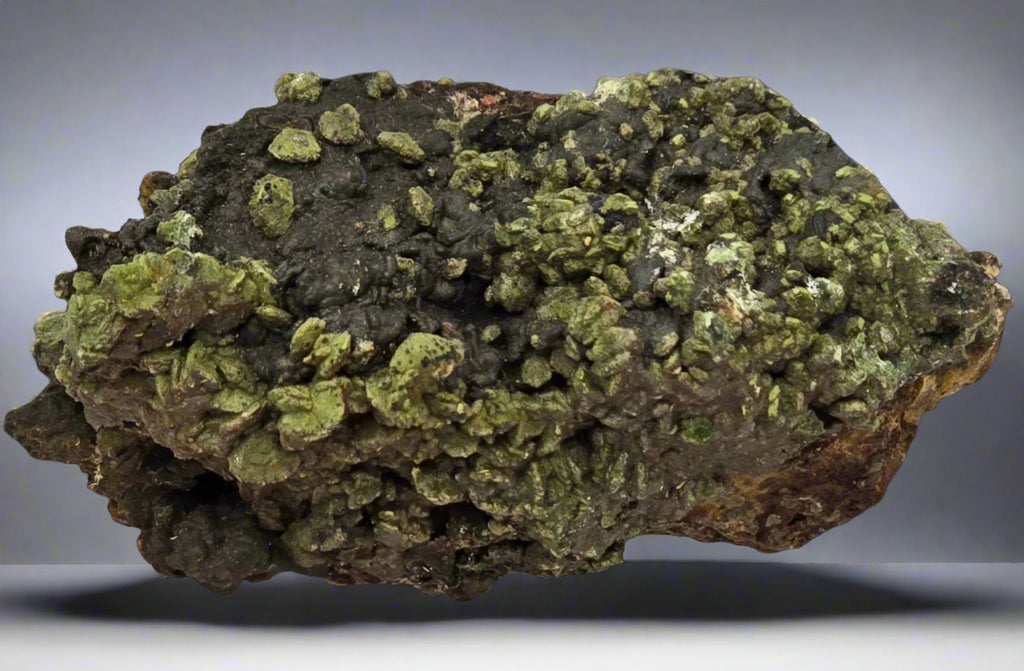 MIMETITE, CORONADITE, DUFTITE (EXTREMELY RARE) (small cabinet)