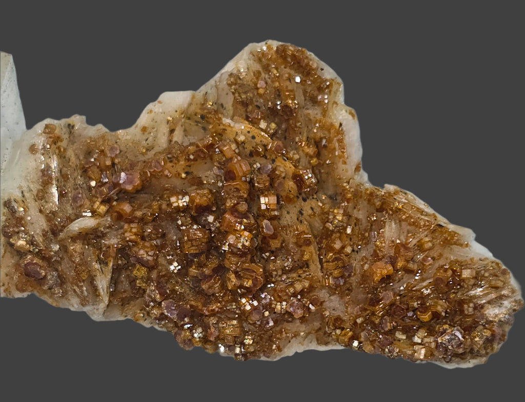 VANADINITE on BARYTE (small cabinet)