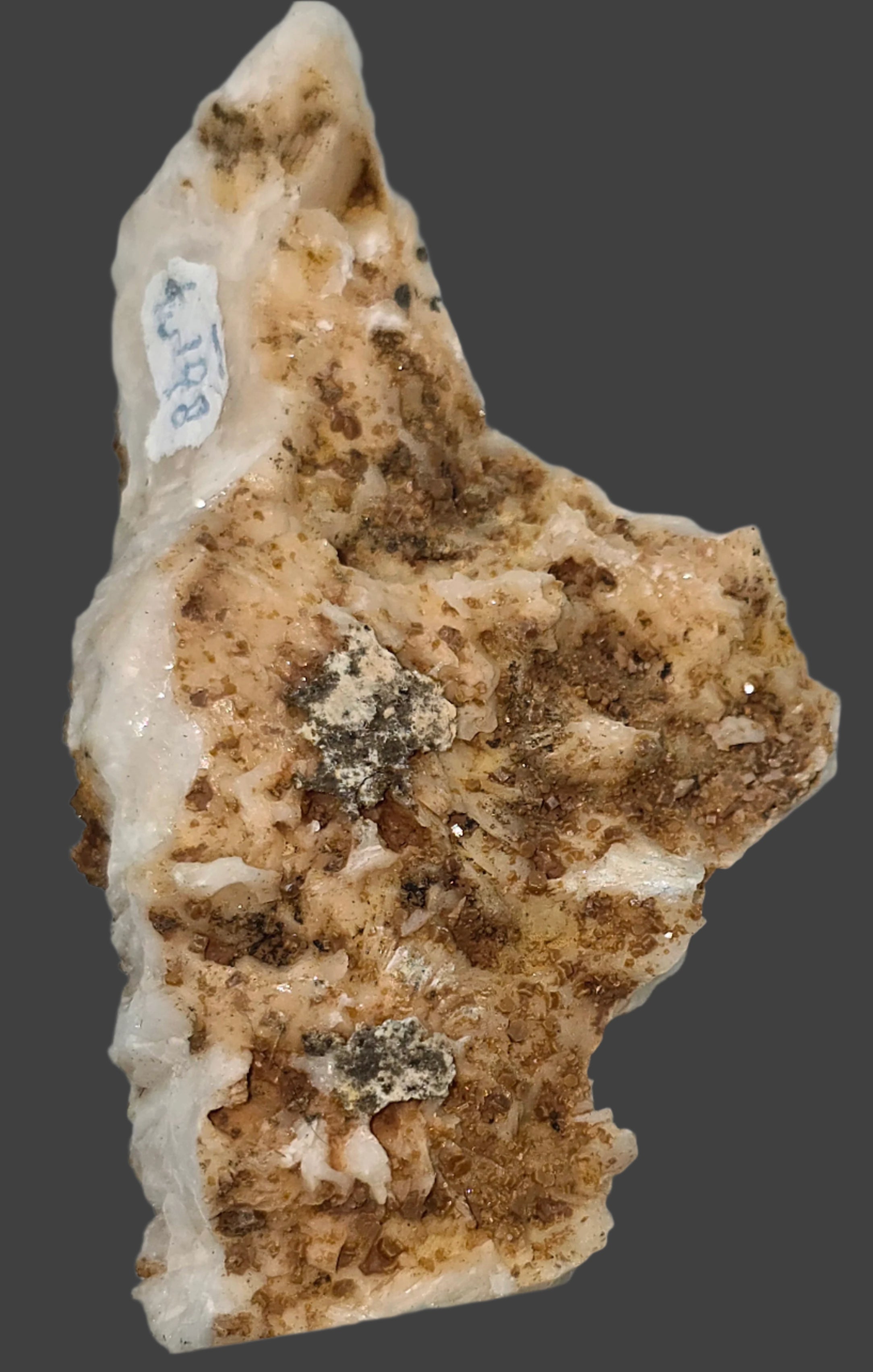 VANADINITE on BARYTE (small cabinet)