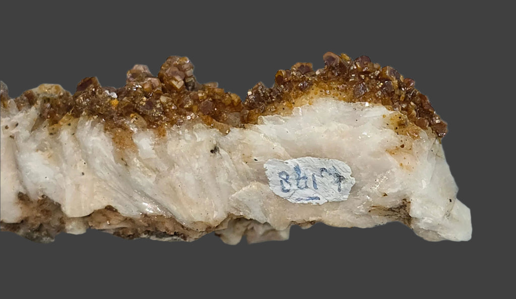 VANADINITE on BARYTE (small cabinet)