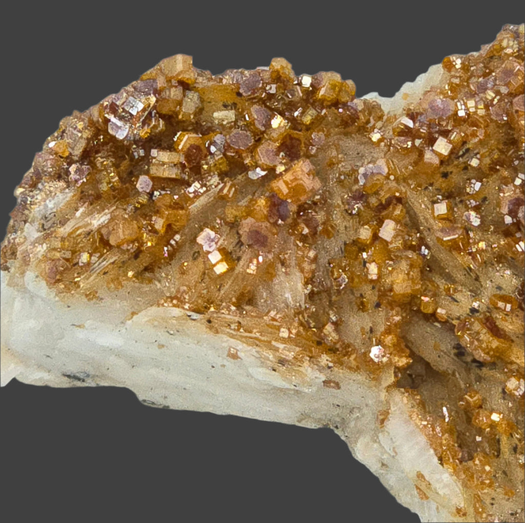 VANADINITE on BARYTE (small cabinet)