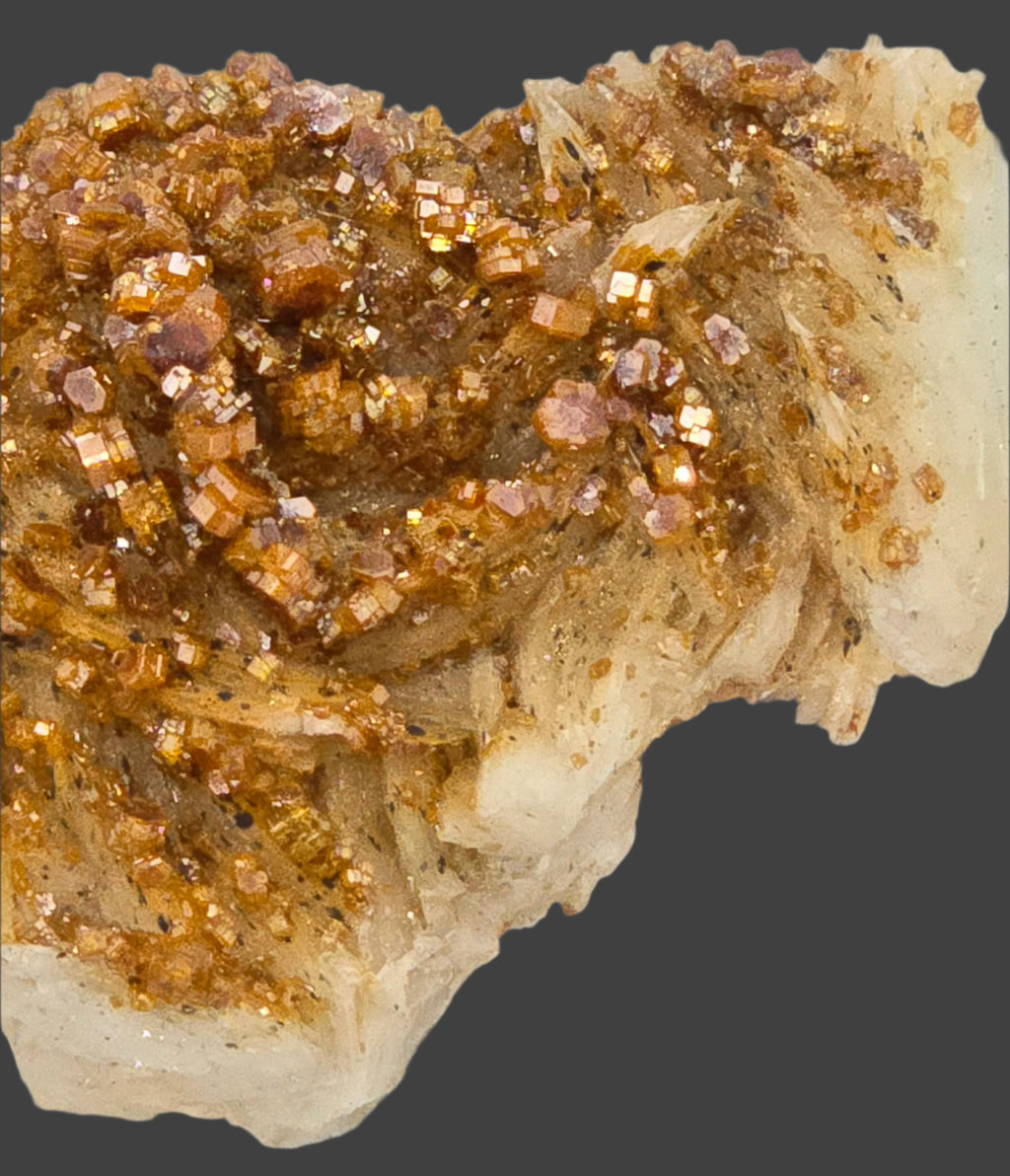 VANADINITE on BARYTE (small cabinet)