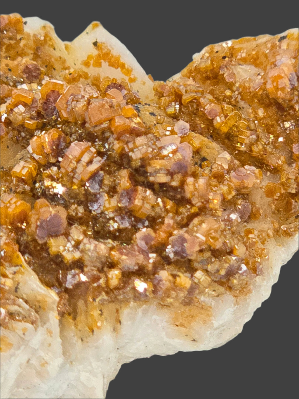 VANADINITE on BARYTE (small cabinet)