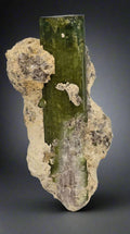 TOURMALINE, URUBU GREEN LARGE CRYSTAL (4.5")