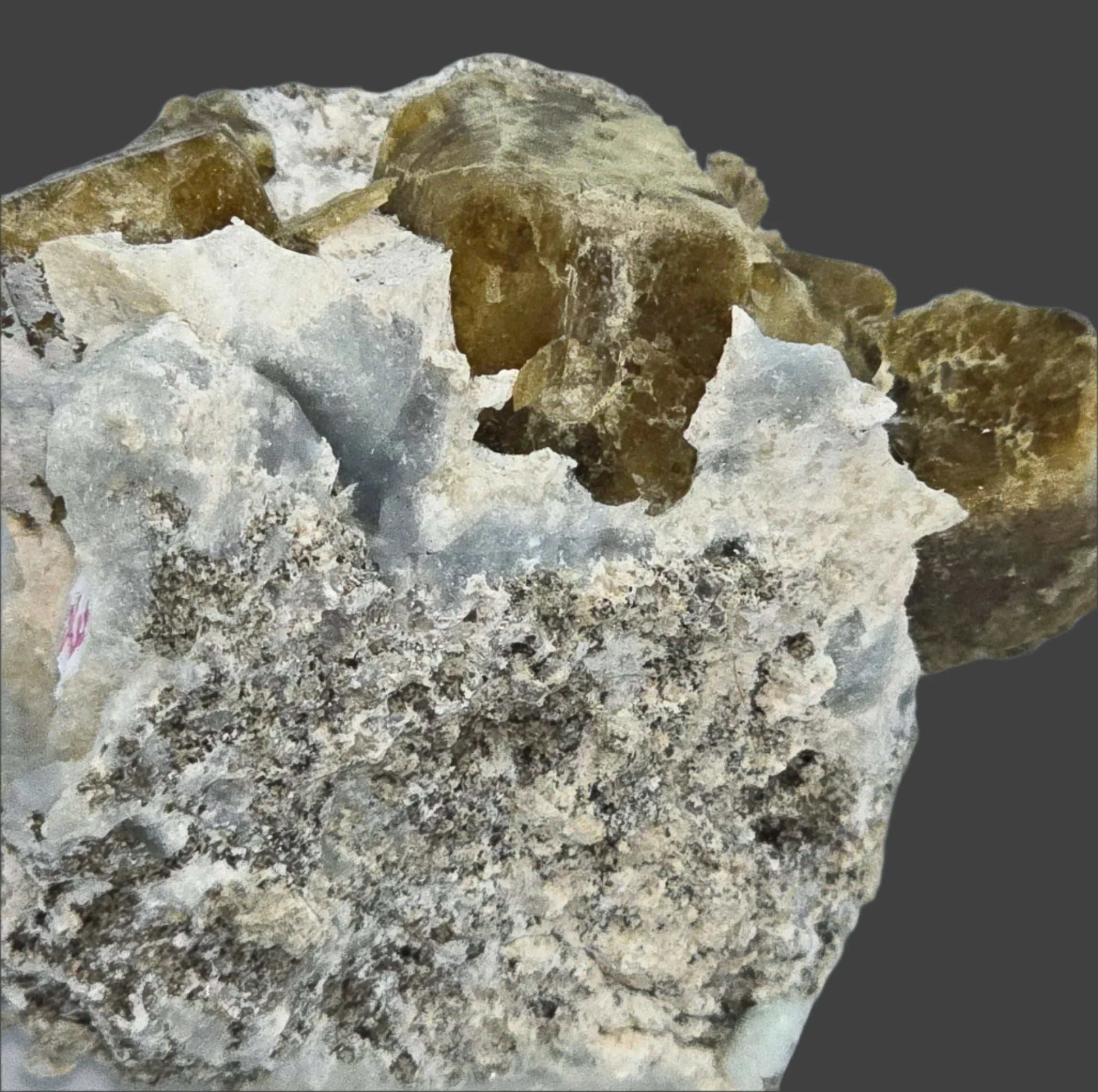 Fluorite on matrix, classic mineral specimen for collectors