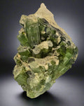 TOURMALINE sur QUARTZ, Paprok, district de Kamdesh, Nouristan, Afghanistan (miniature)