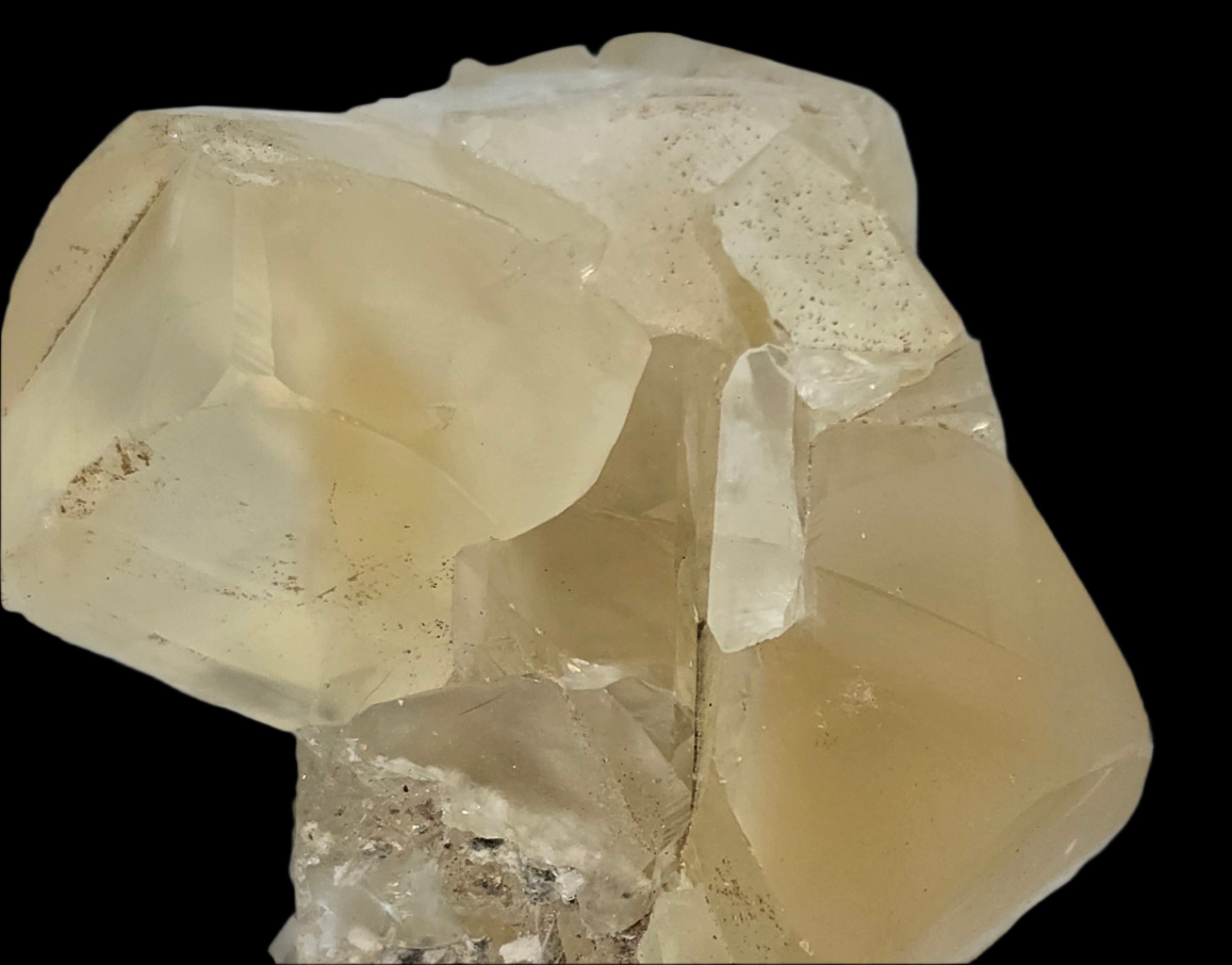 CALCITE, YELLOW TRANSPARANT (cabinet)