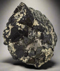 MAGNETITE AVEC CALCITE, KOVDOR, KOLA, RUSSIE (petite armoire)