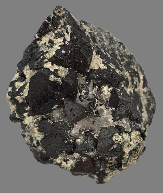 MAGNETITE with CALCITE