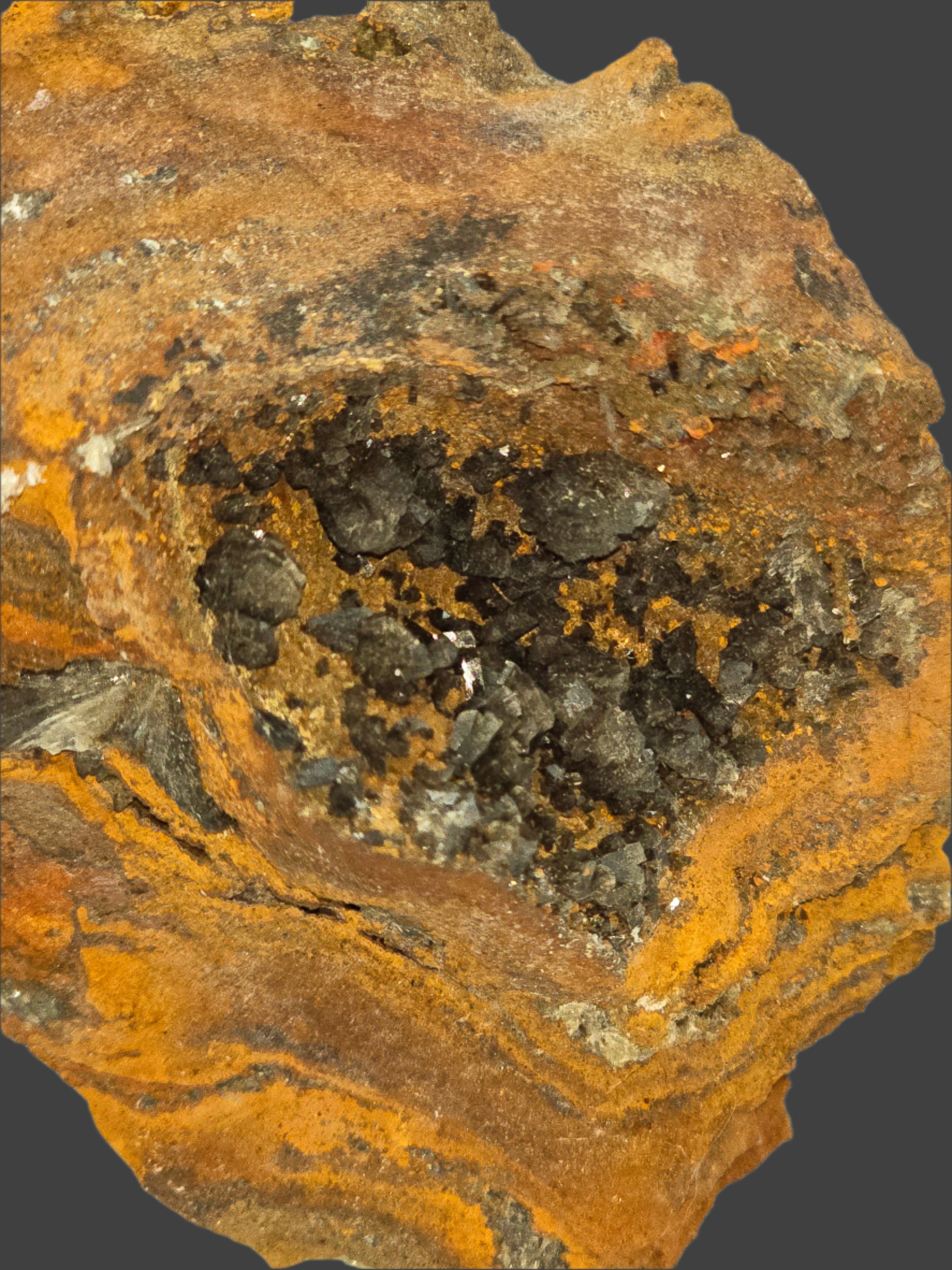 ADAMITE on LIMONITE (small cabinet)