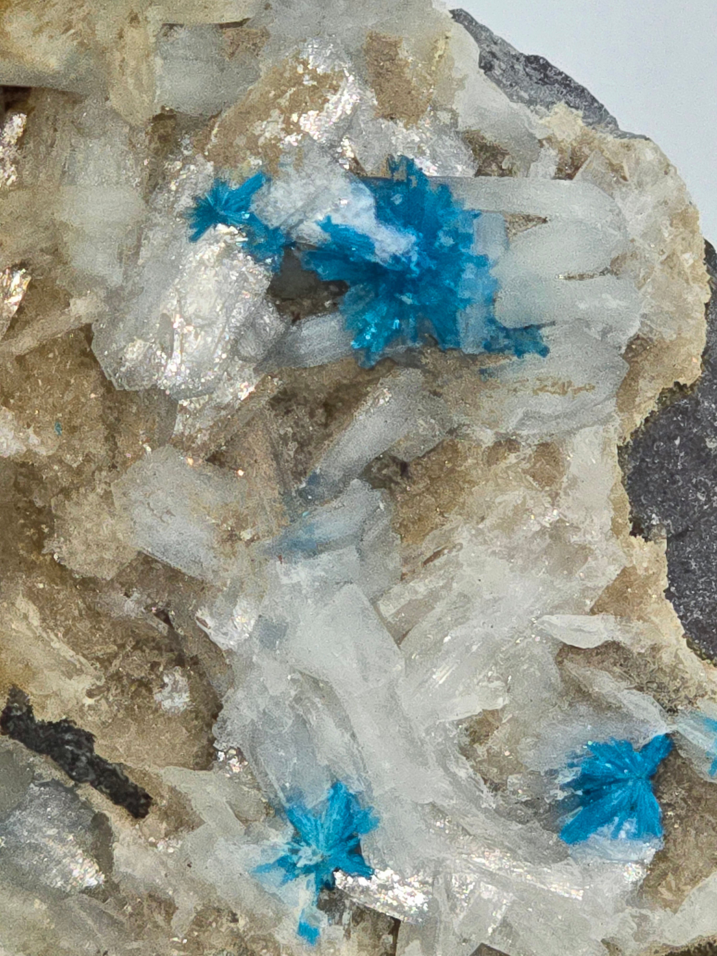 CAVANSITE with STILBITE (small cabinet)