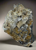 WHITEITE (TRÈS RARE), ARROJADITE, QUARTZ, AZURITE, SIDERITE Rapid Creek YUKON CANADA (miniature)