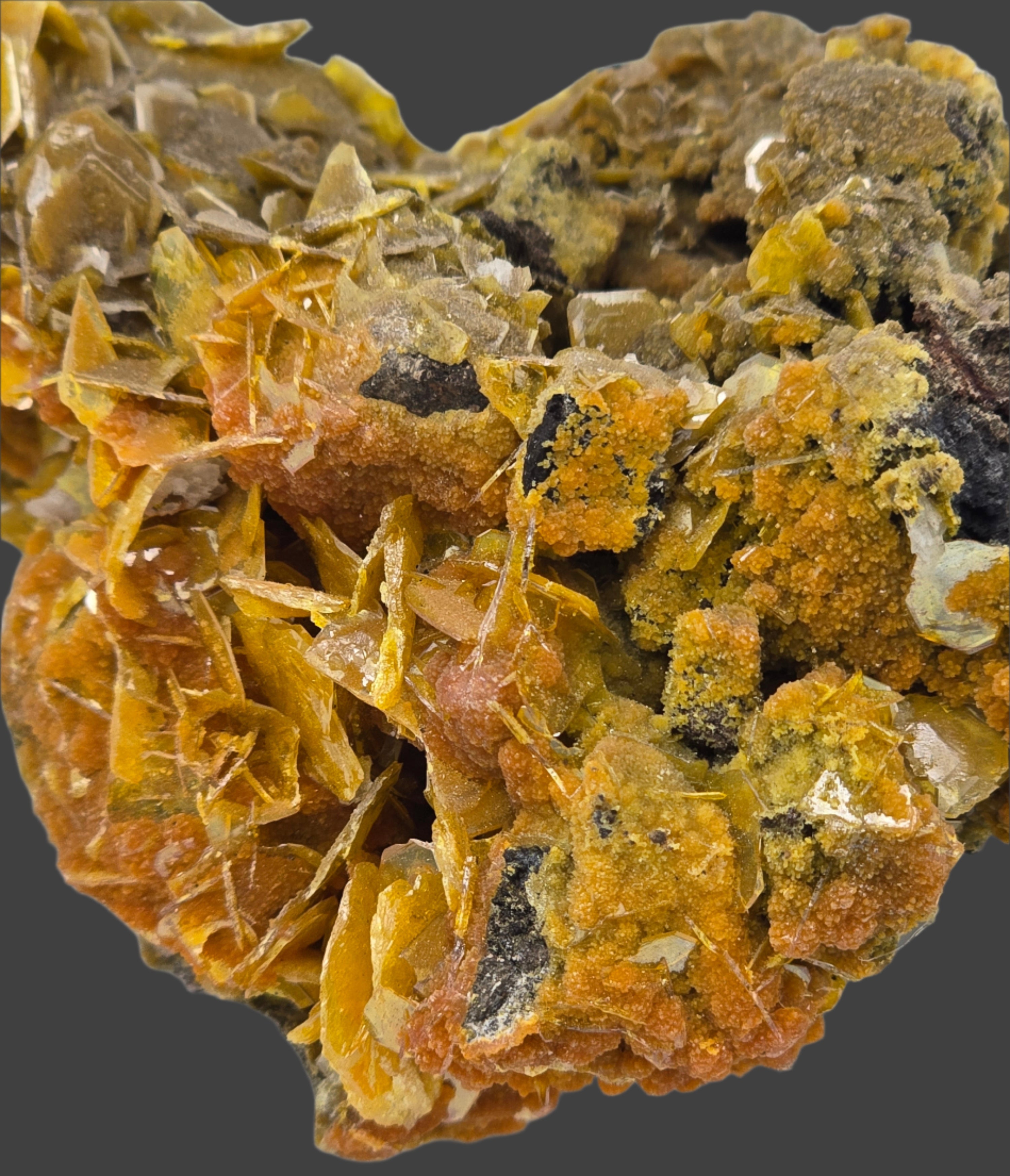 WULFENITE and MIMETITE (small cabinet)
