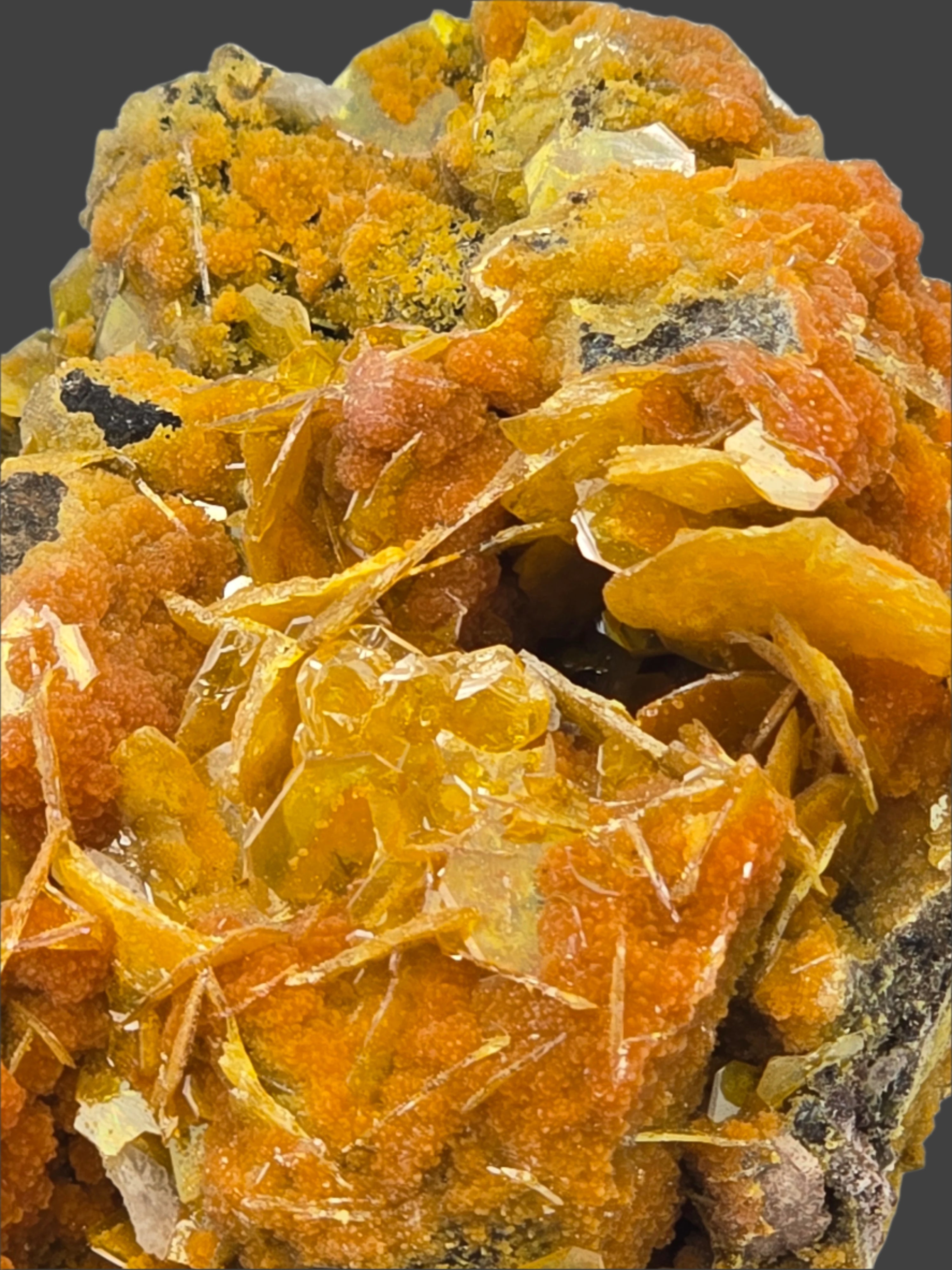 WULFENITE and MIMETITE (small cabinet)
