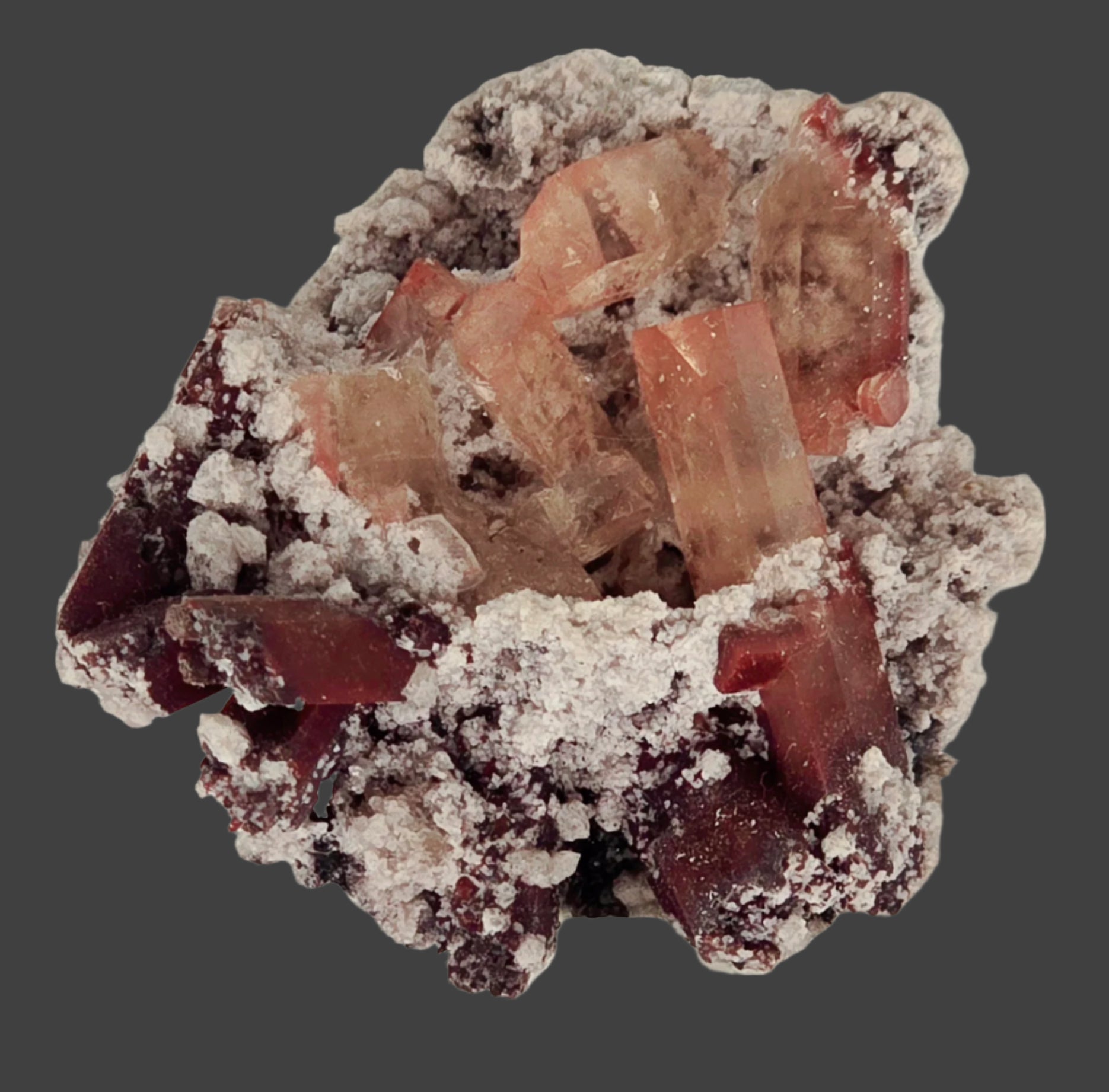 TOPAZ imperial, COLOUR SHERRY, RHYOLITE (miniature)