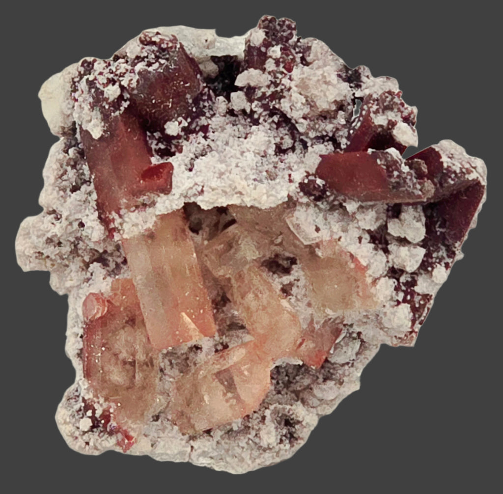 TOPAZ imperial, COLOUR SHERRY, RHYOLITE (miniature)