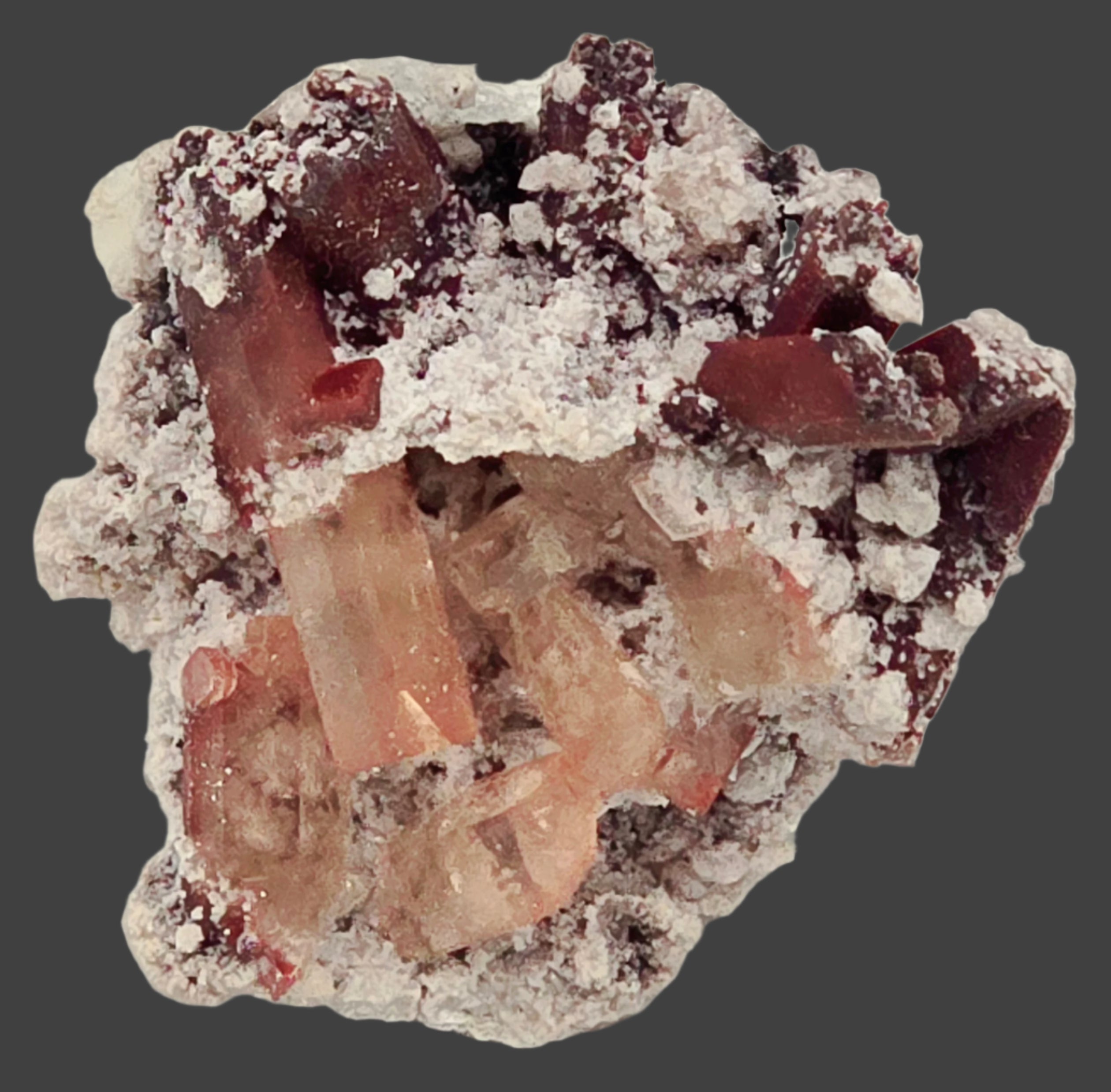 TOPAZ imperial, COLOUR SHERRY, RHYOLITE (miniature)