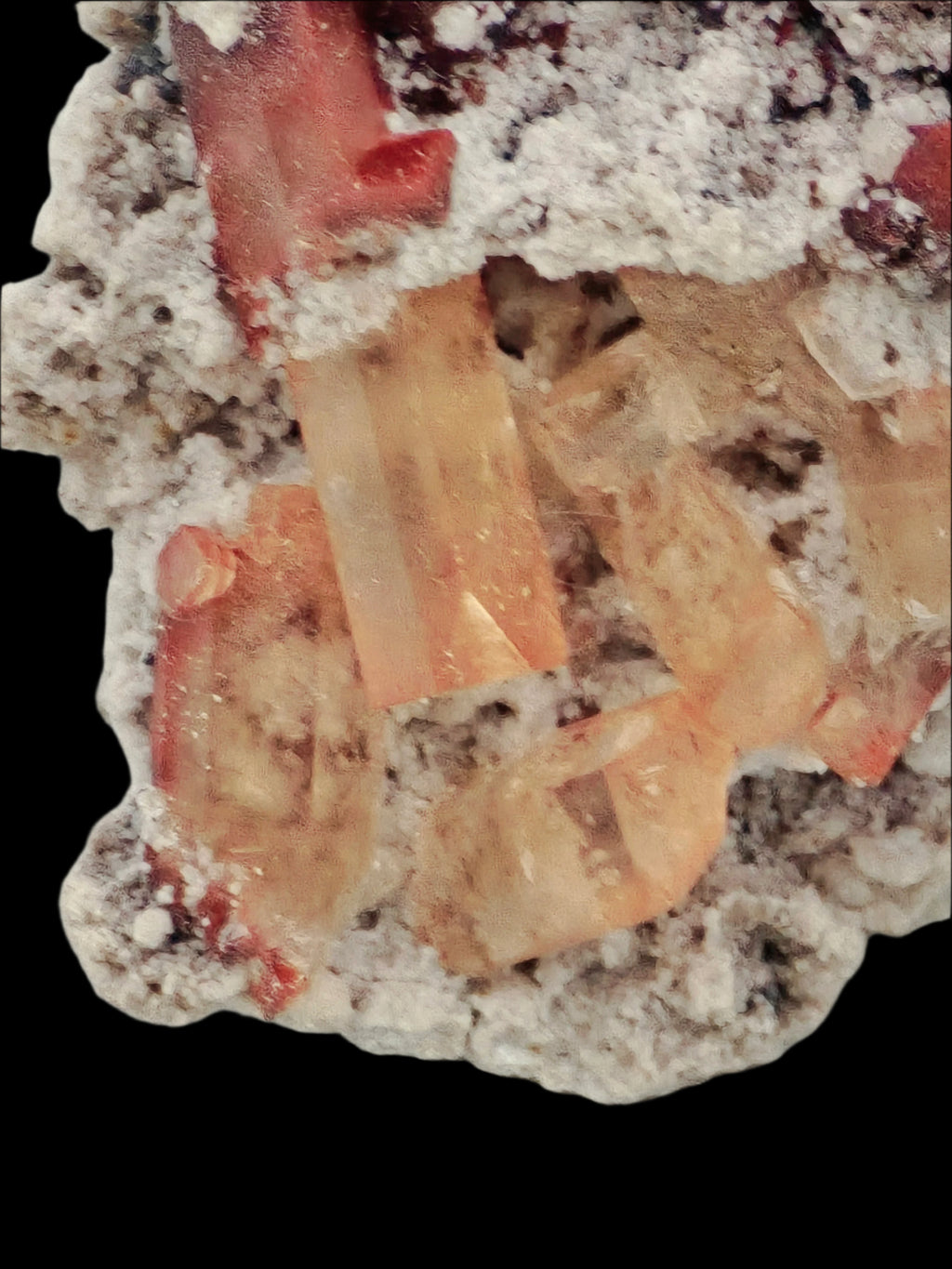 TOPAZ imperial, COLOUR SHERRY, RHYOLITE (miniature)