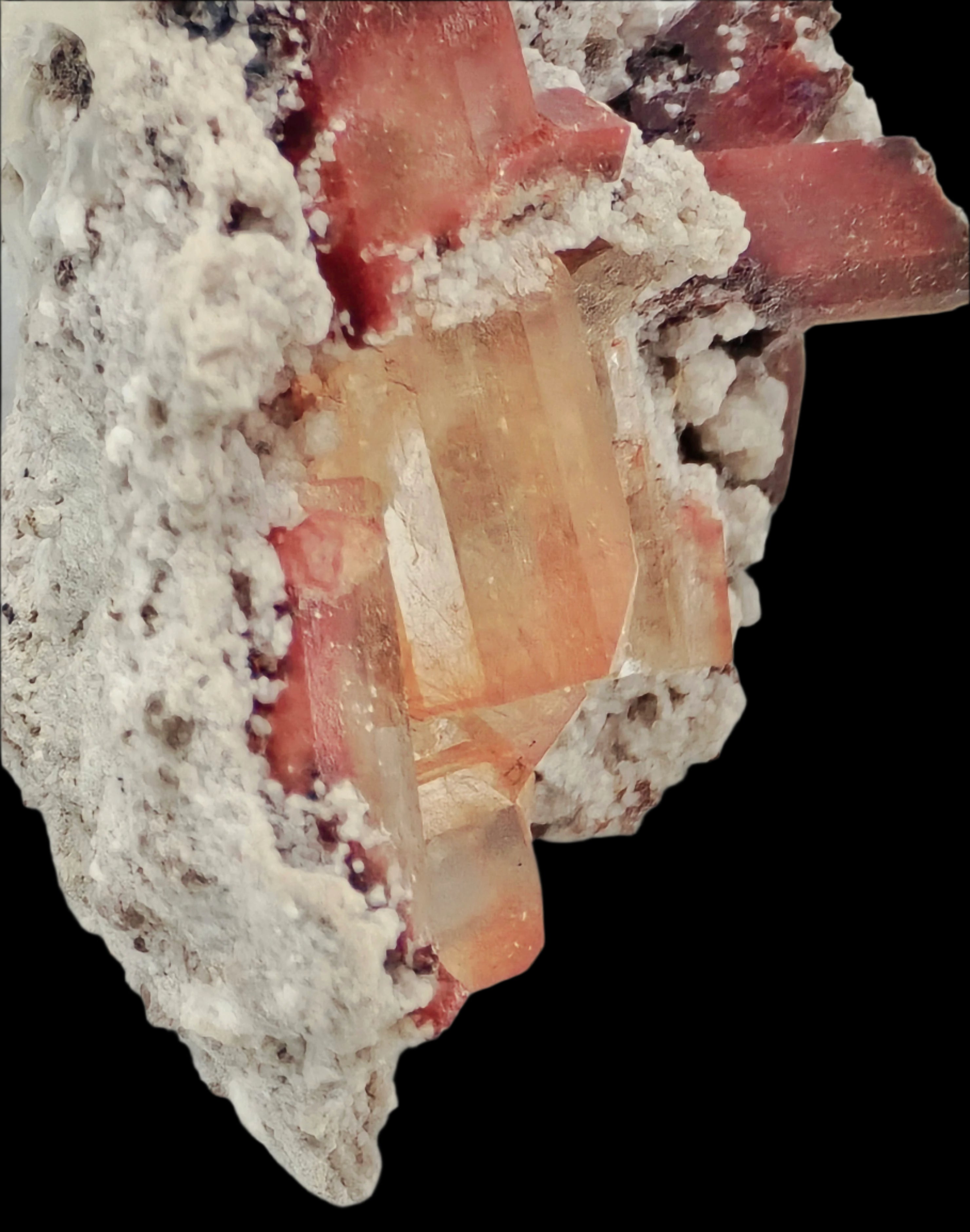 TOPAZ imperial, COLOUR SHERRY, RHYOLITE (miniature)