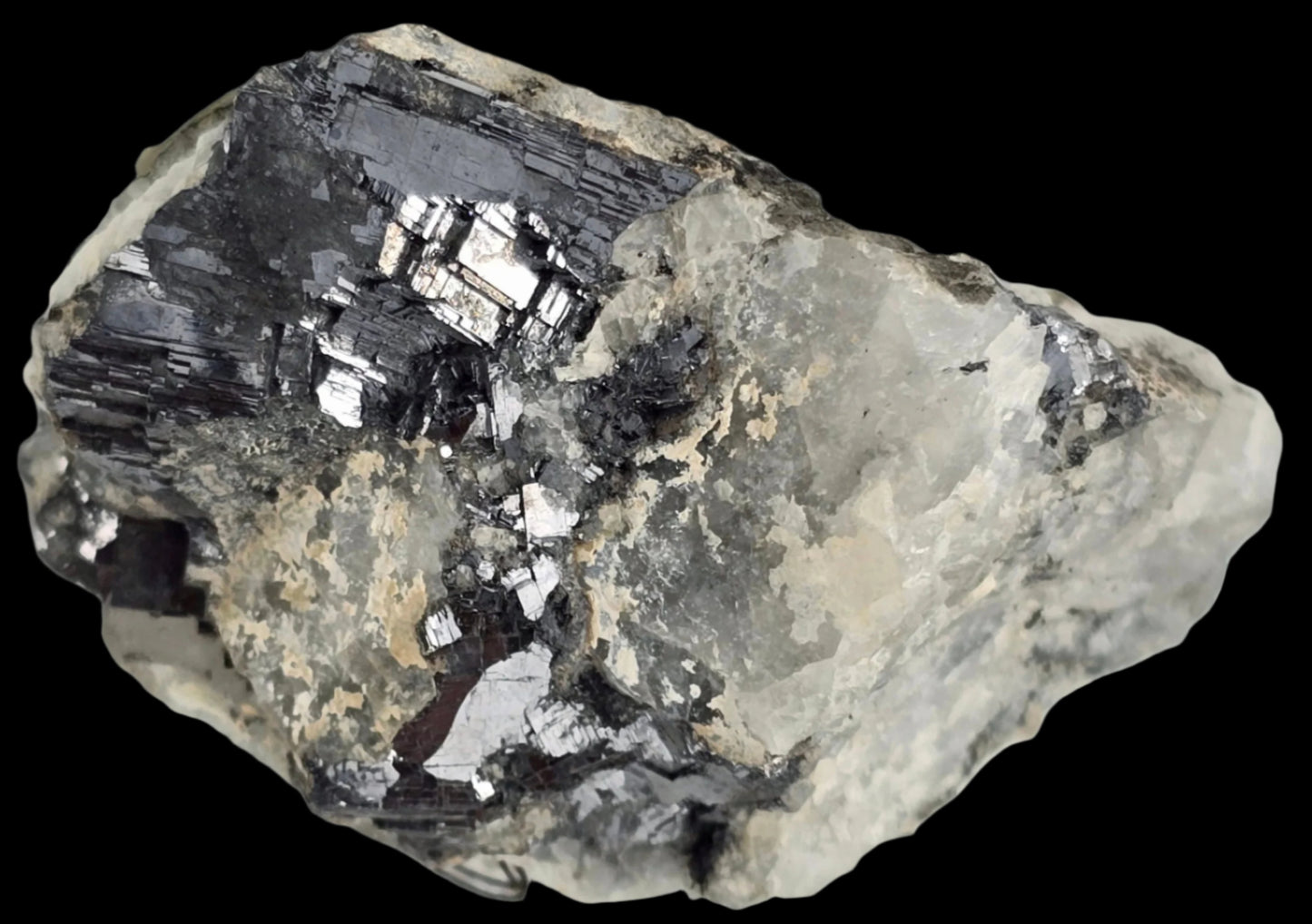 GALENA with QUARTZ