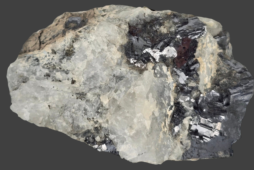 GALENA with QUARTZ (small cabinet)