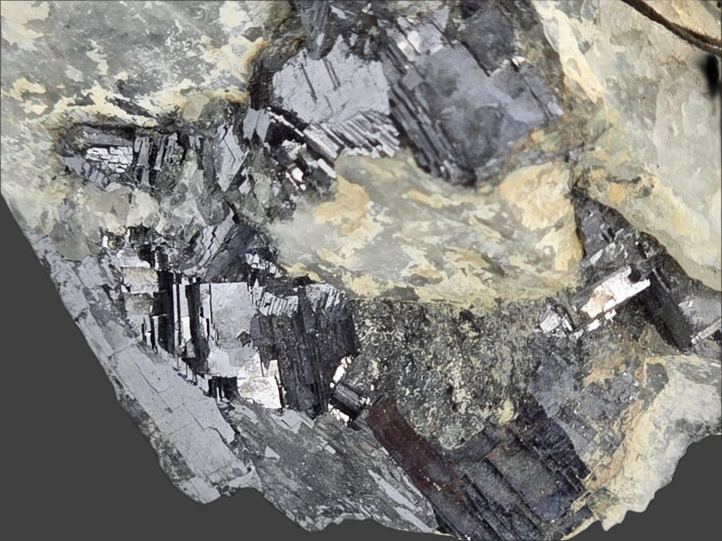 GALENA with QUARTZ (small cabinet)