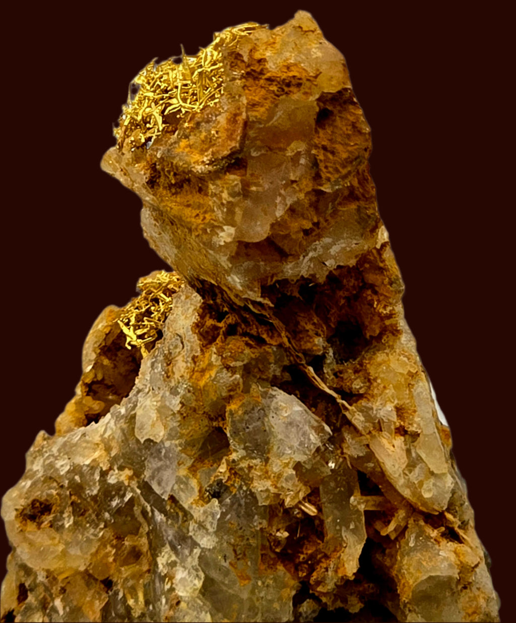 GOLD WIRES ON MATRIX (small cabinet)