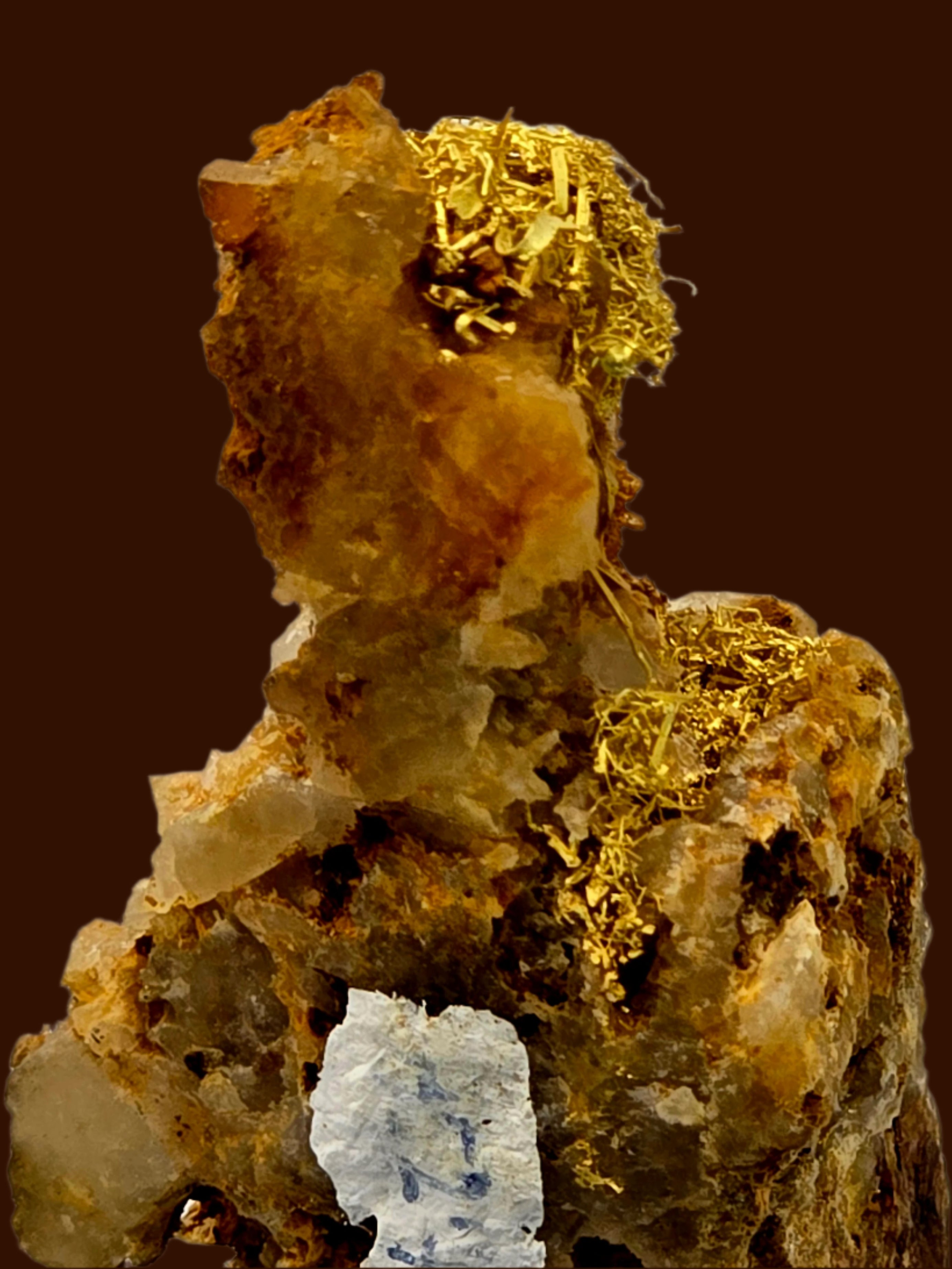 GOLD WIRES ON MATRIX (small cabinet)