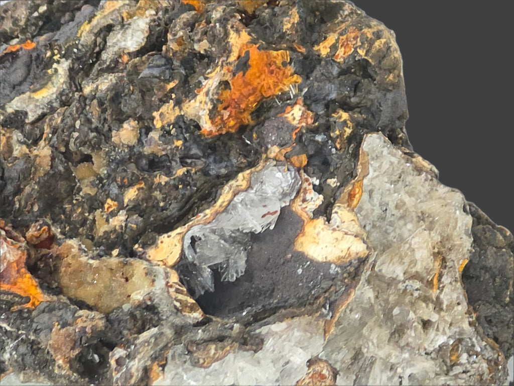 SMITHSONITE on HEMIMORPHITE (miniature)