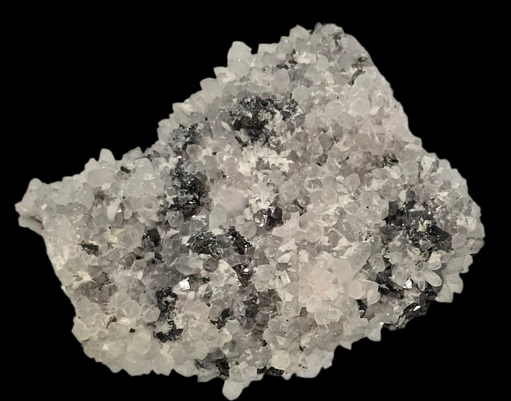 RHODOCHROSITE, CHALCOPYRITE, QUARTZ (miniature)