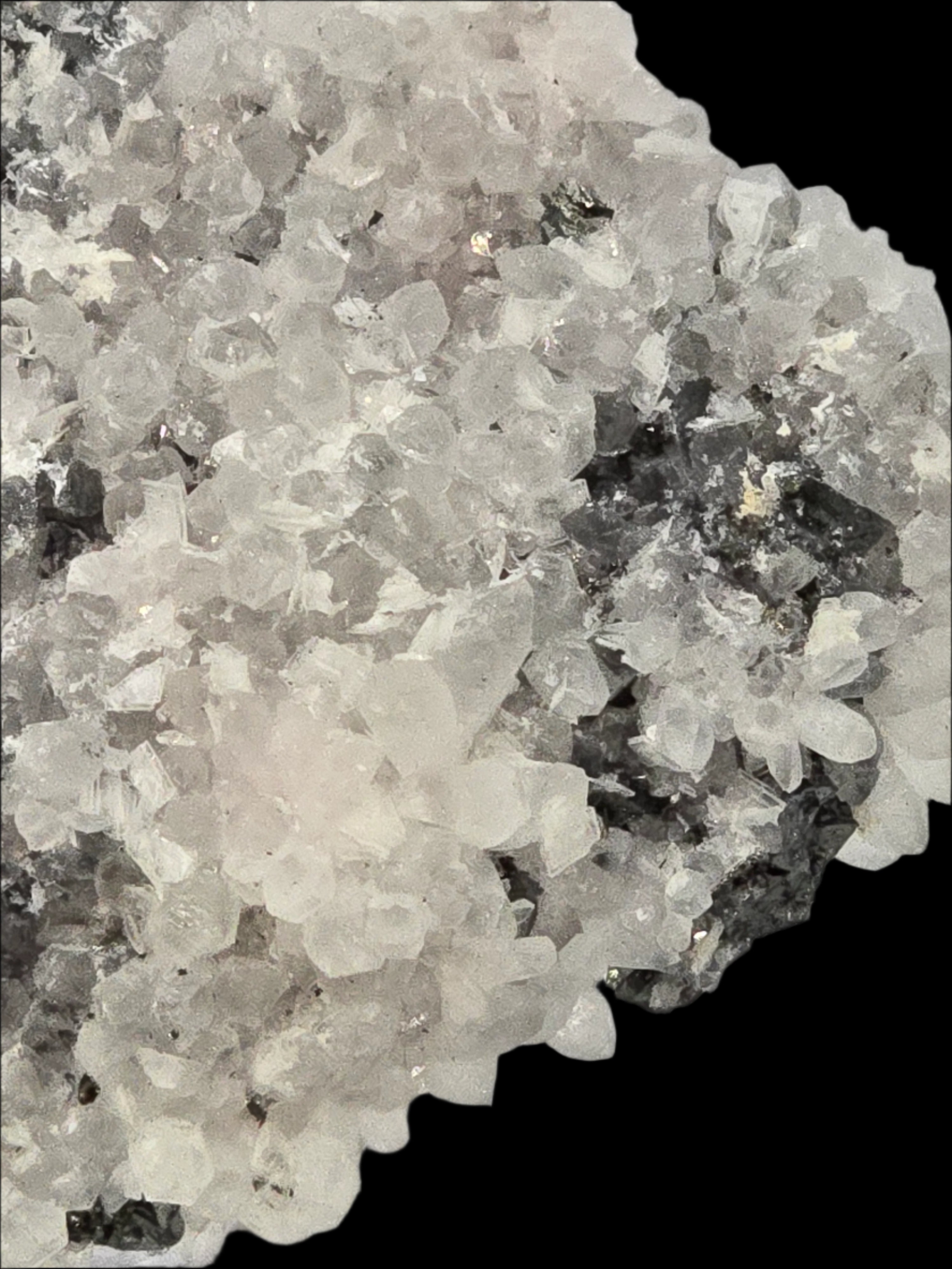 RHODOCHROSITE, CHALCOPYRITE, QUARTZ (miniature)