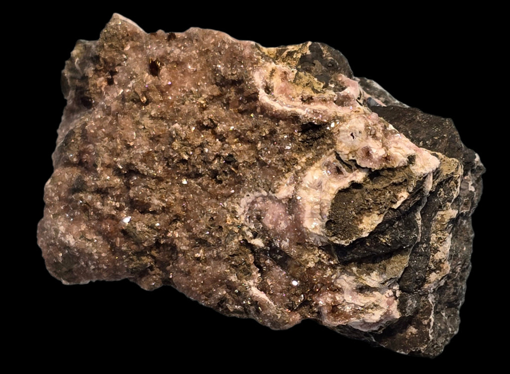 SMITHSONITE (COBALTOAN) with UNKNOWN MINERAL (small cabinet)