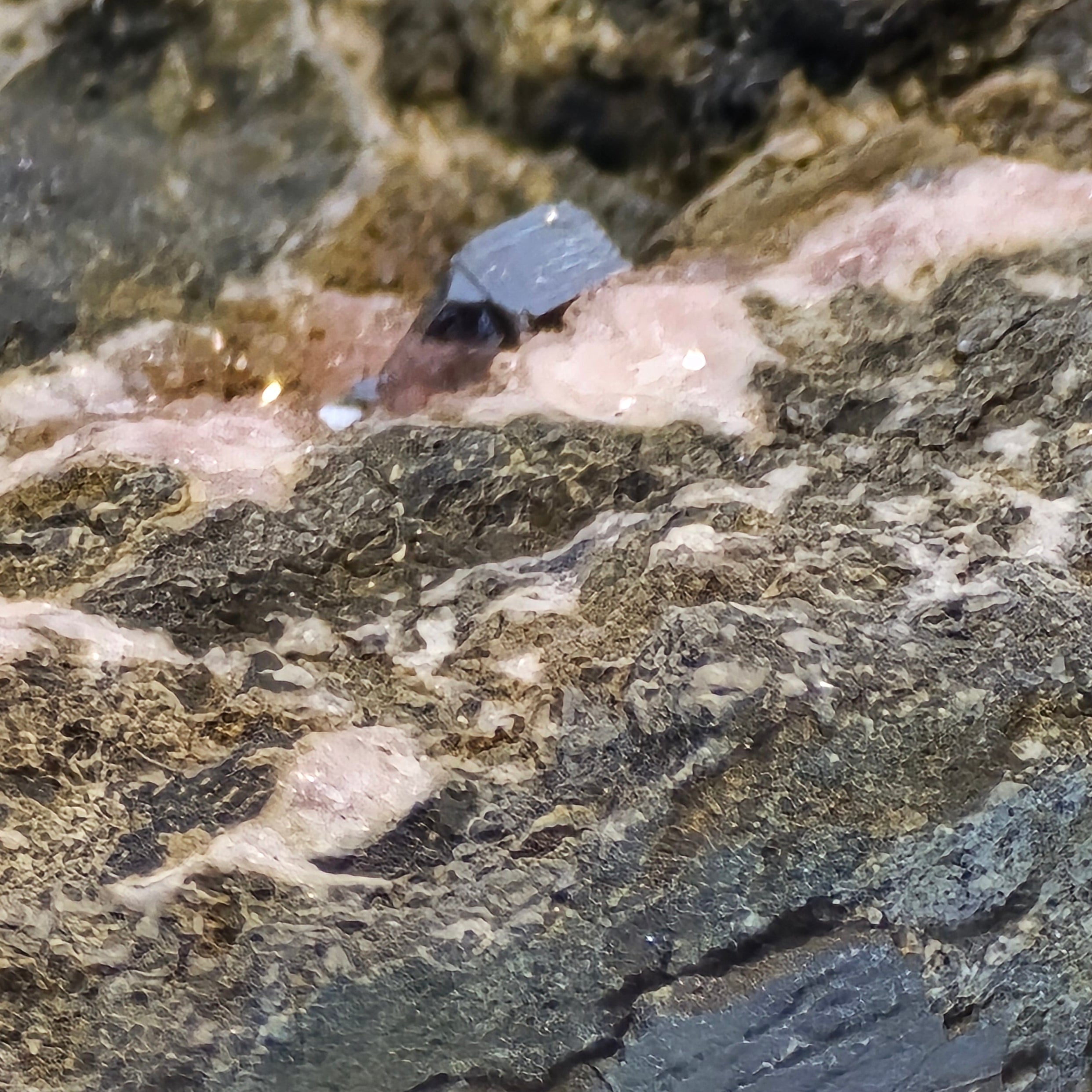 SMITHSONITE (COBALTOAN) with UNKNOWN MINERAL (small cabinet)