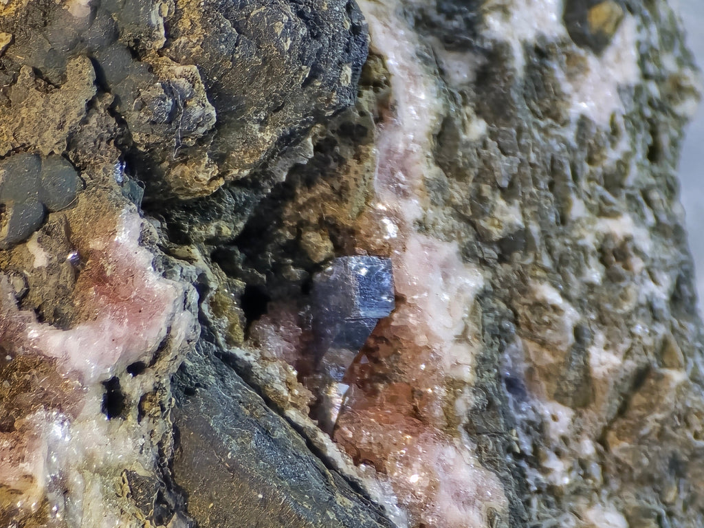 SMITHSONITE (COBALTOAN) with UNKNOWN MINERAL (small cabinet)