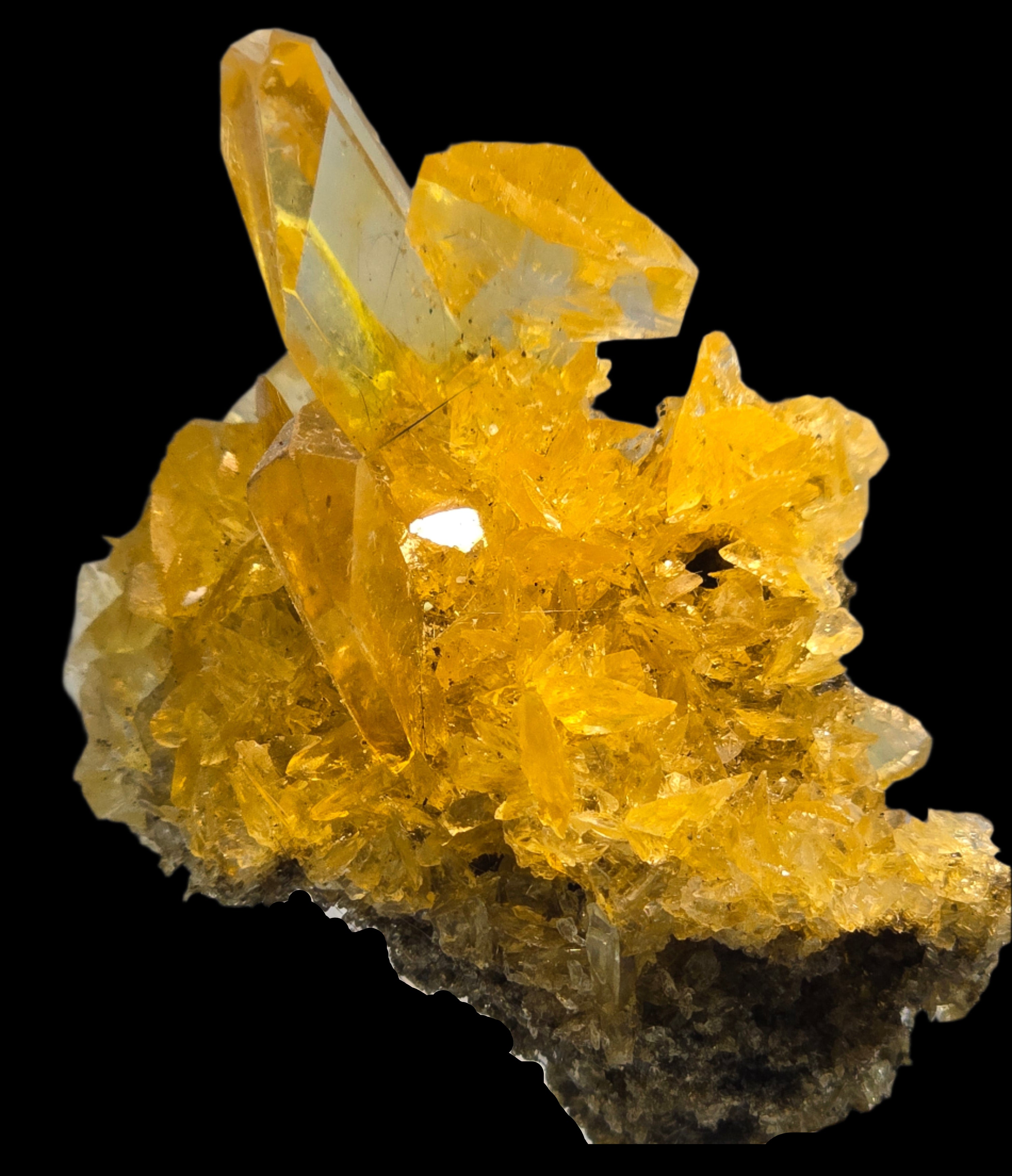 SELENITE (small cabinet) variety of gypsum