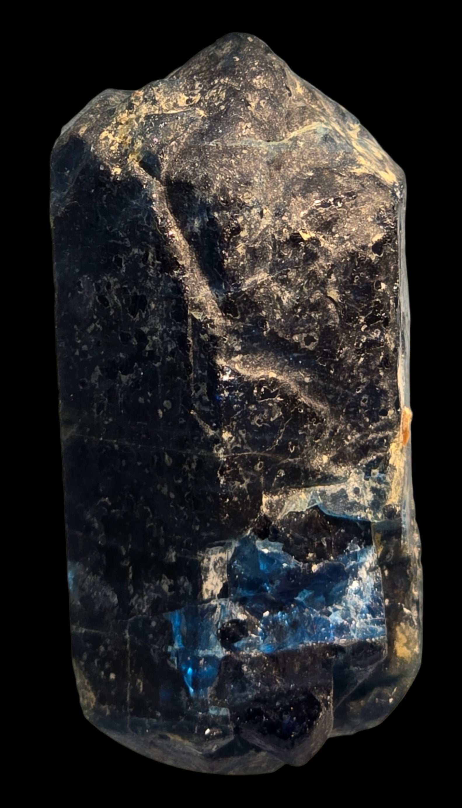 FLUORAPATITE (RARE BLUE VARIETY) (small cabinet)