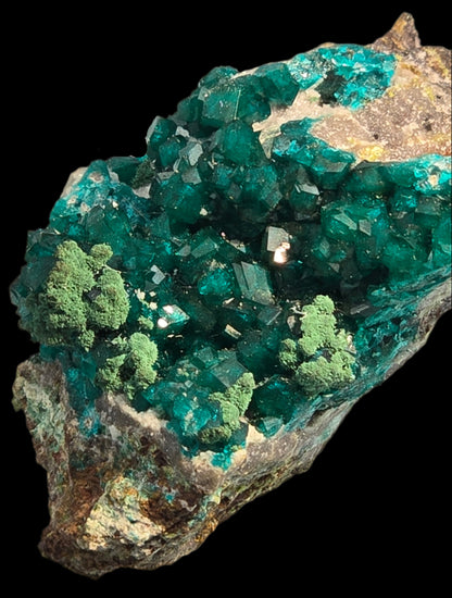 DIOPTASE with CHRYSOCOLLA