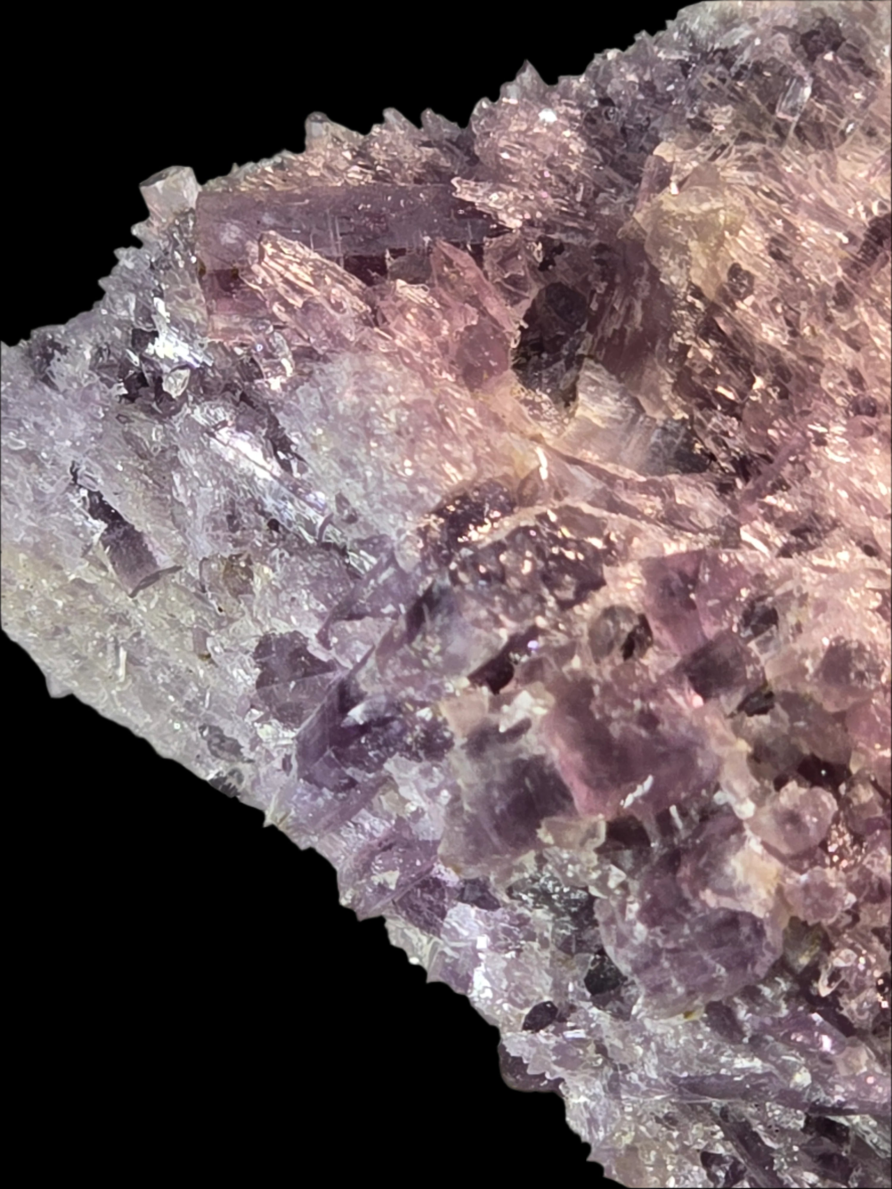 TREMOLITE VARIETY HEXAGONITE (small cabinet)