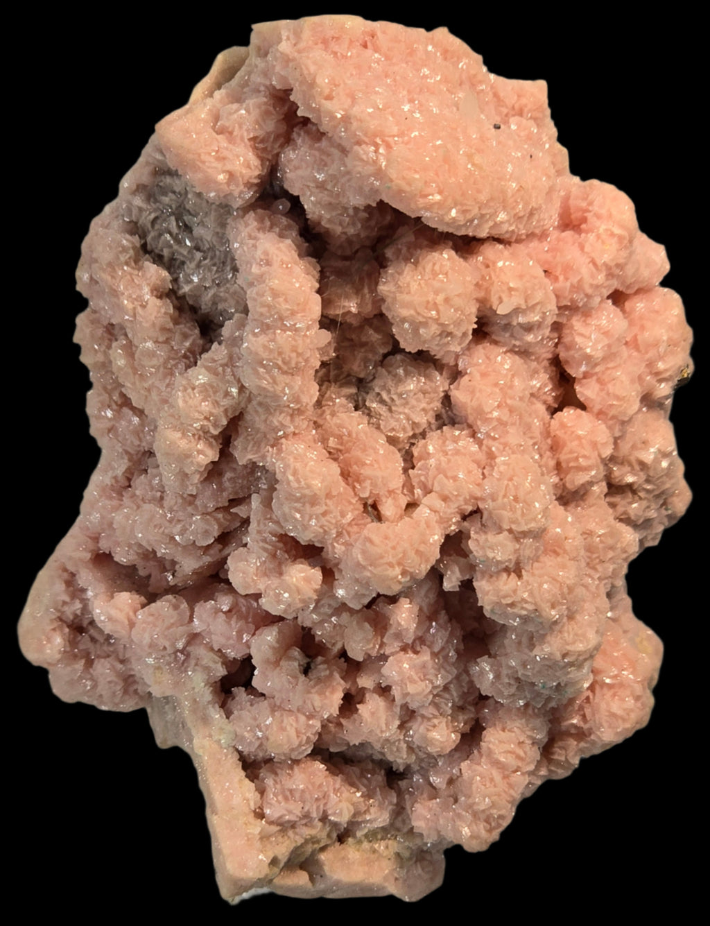 RHODOCHROSITE, CHALCOPYRITE (small cabinet)