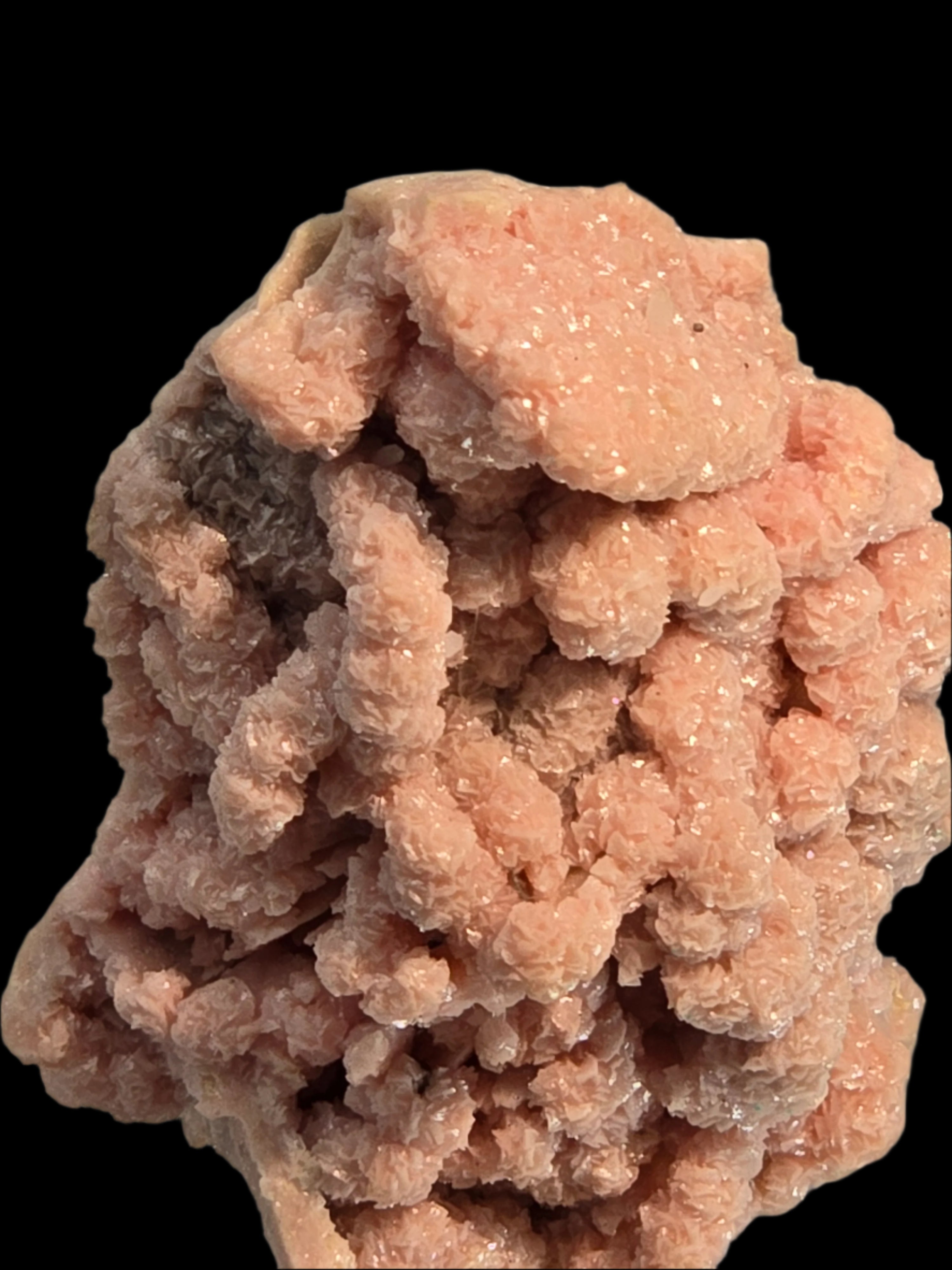 RHODOCHROSITE, CHALCOPYRITE (small cabinet)