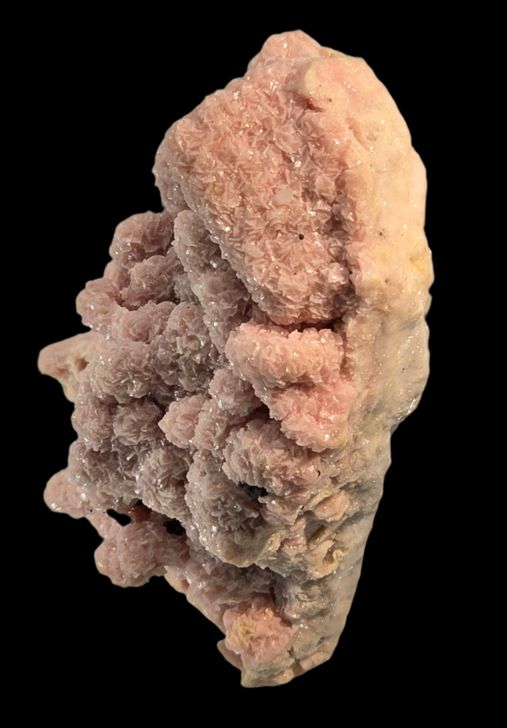 RHODOCHROSITE, CHALCOPYRITE (small cabinet)