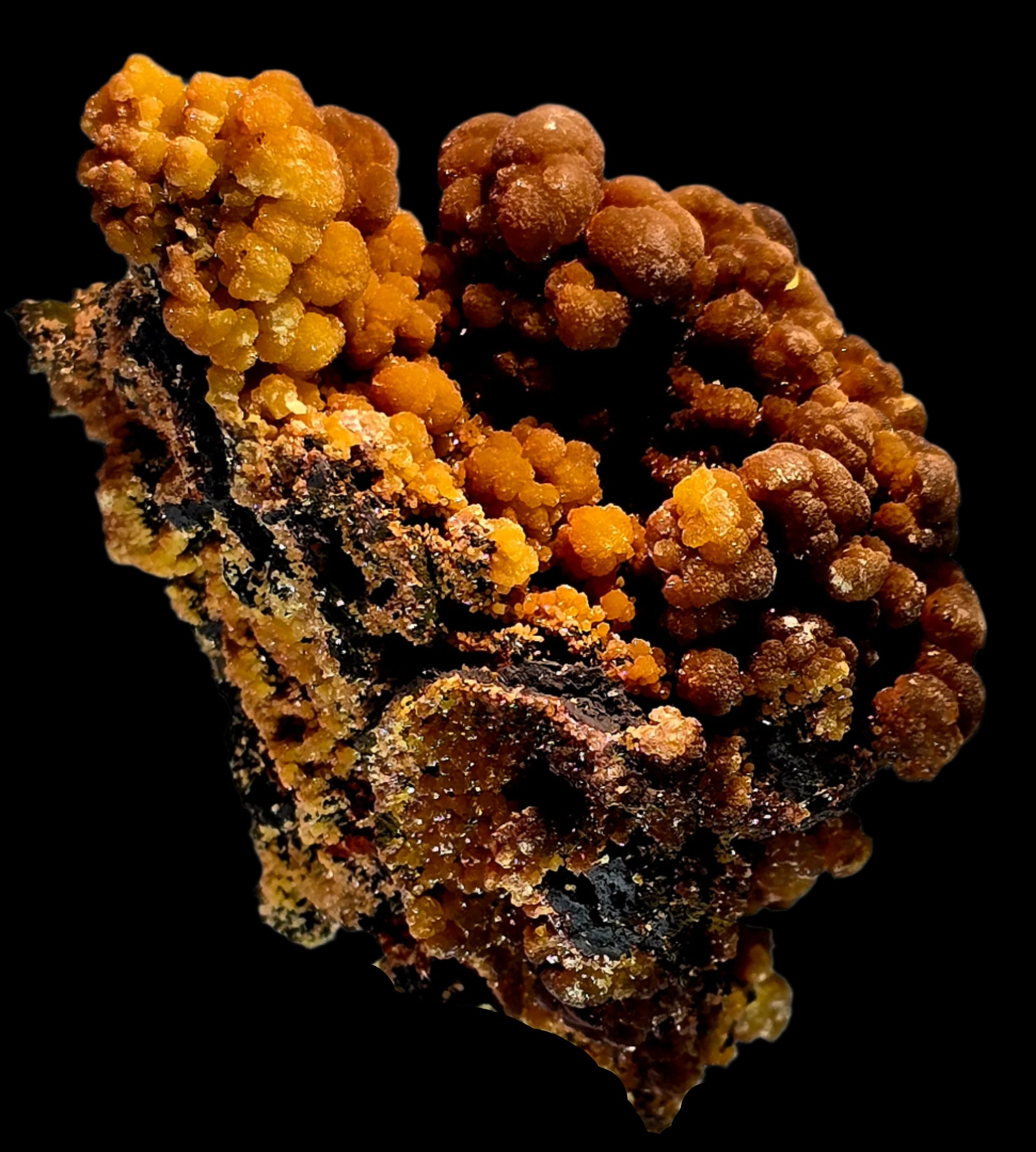 MIMETITE on LIMONITE (small cabinet)