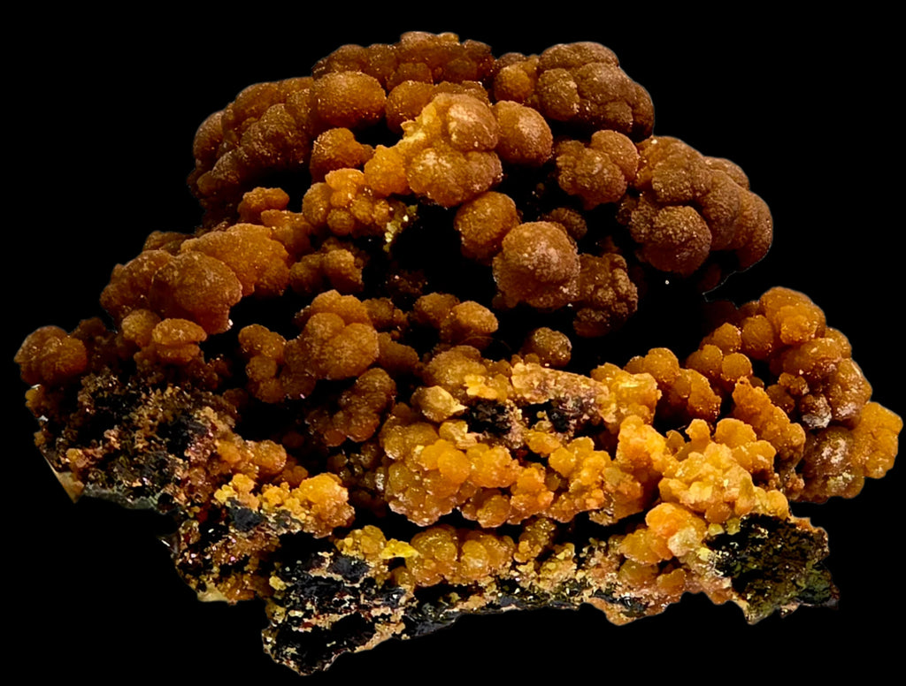 MIMETITE on LIMONITE (small cabinet)