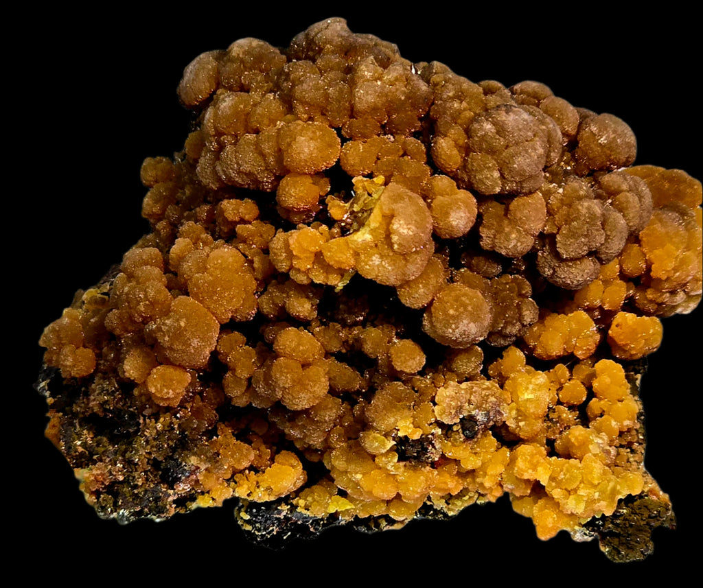 MIMETITE on LIMONITE (small cabinet)