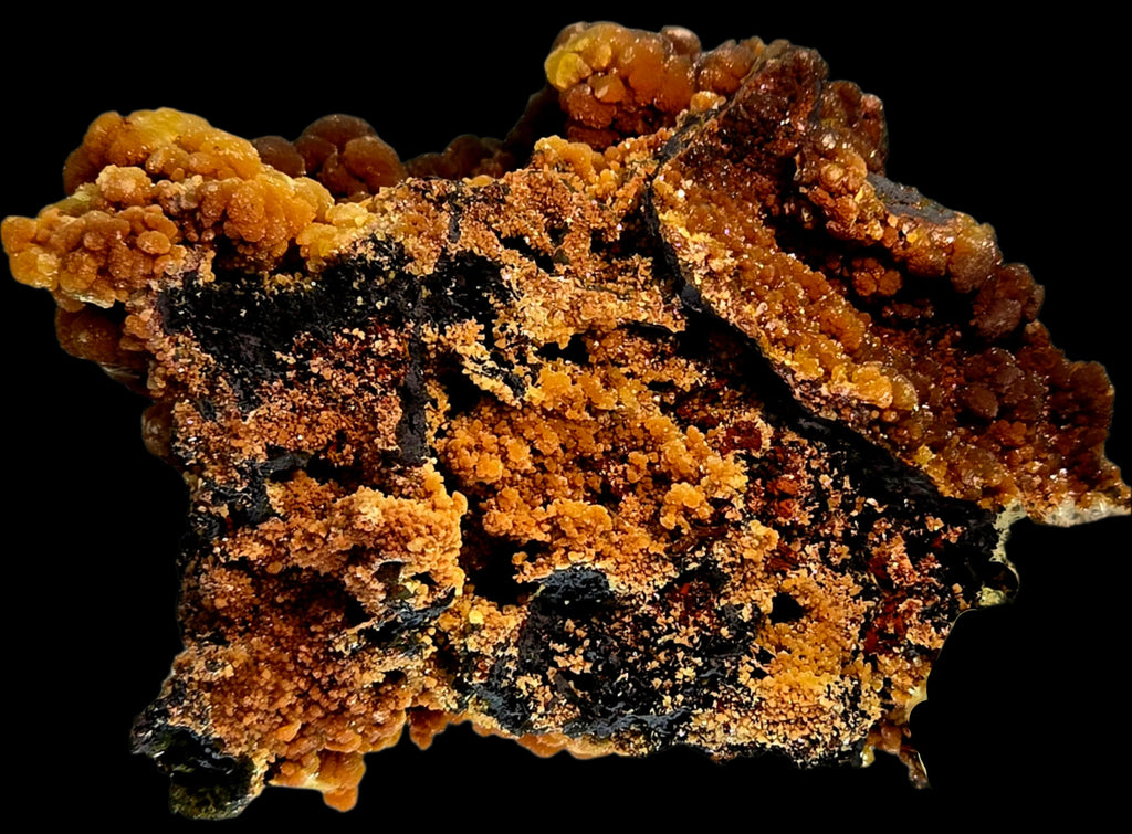 MIMETITE on LIMONITE (small cabinet)