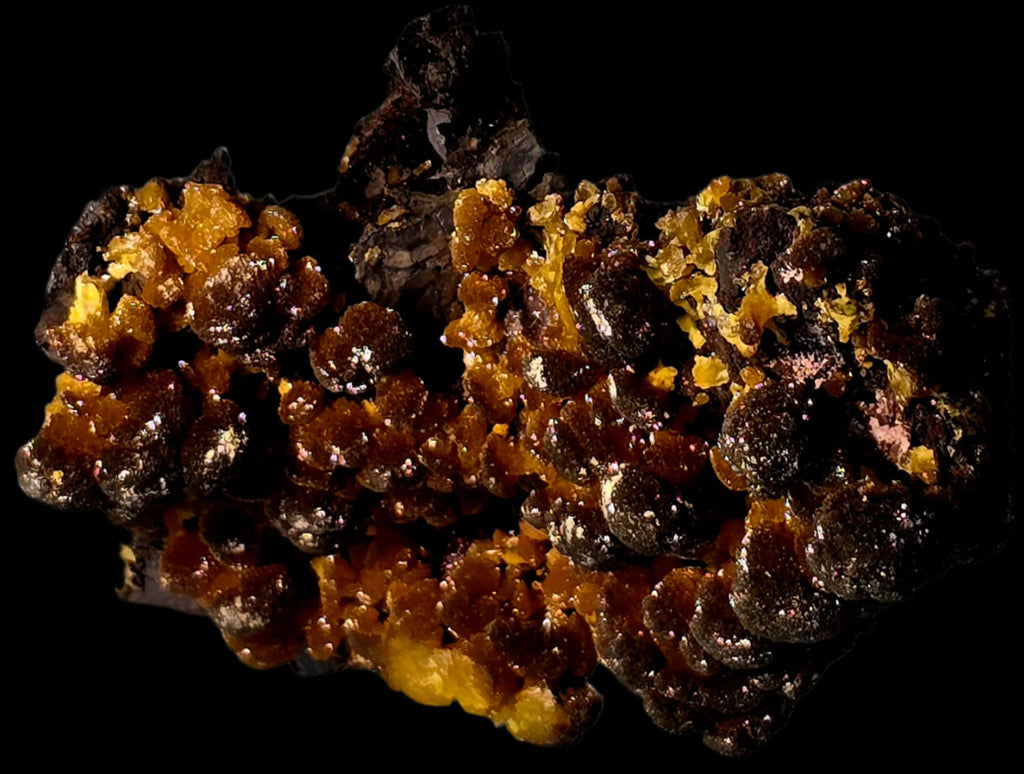 MIMETITE on LIMONITE (cabinet)